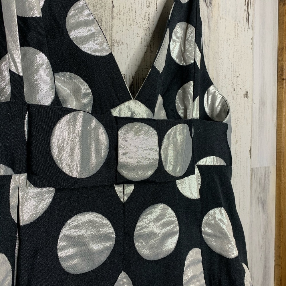 MILLY of New York polka dot dress size 0 black - Picture 3 of 6